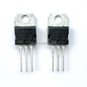 Nouveau régulateur de tension positif IC L7805CV L7805 LM7805 TO-220, transistor 7805 L7805CV avec tension de déclenchement collecteur-émetteur maximale de 600V - Product Image 1