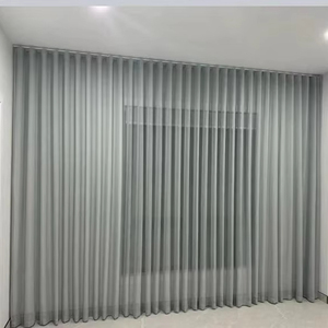 S Wave Voile pura Translucidus Ripple <span class=keywords><strong>piega</strong></span> tenda per Hotel - Product Image 2