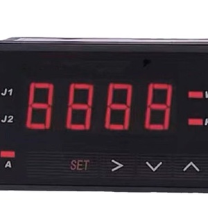 Cao và thấp giới hạn tiếp sức Bảng điều khiển đồng hồ Ampe kế Vôn kế hiển thị kỹ thuật số thông minh DC Power Meter với relay điều khiển - Product Image 3