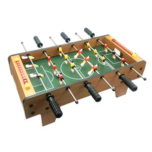 Mini tables de football en bois jeu de football table de football jeu de société - Product Image 2