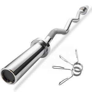 Hete Verkoop Gym Apparatuur Gewichtheffen 1.2M Ez Curl Olymp Barbell Bar - Product Image 5