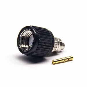 180 Degree RP-SMA Male SMA Coax Connector for Industrial Equipment Components