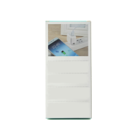 Boîte pliable imprimée avec logo personnalisé avec câble de plateau emballage de chargeur de produit électronique boîte de papier de ligne de données usb