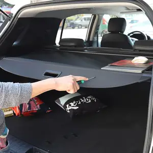 Couverture de rideau de coffre de voiture pour Peugeot 5008 2017 2018 2019 2020 2021 2022 2023 2024 bagages coffre arrière cloison de confidentialité para auto