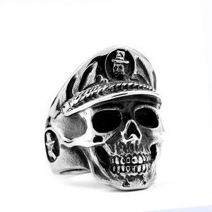 Anillos de Moda de Acero Inoxidable al por Mayor para Hombre con Diseño de Cobra y Serpiente - Product Image 4