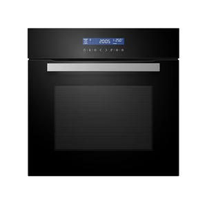 Four électrique encastré en acier inoxydable de 60cm avec panneau de commande tactile complet Fonction turbo à convection pour usage domestique - Product Image 1