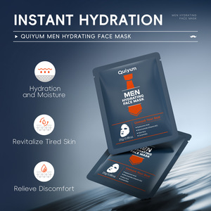 <span class=keywords><strong>Masque</strong></span> en tissu <span class=keywords><strong>hydratant</strong></span> végétalien pour hommes 25g - Soin du visage pour peaux sèches, revitalisant et apaisant - Product Image 2