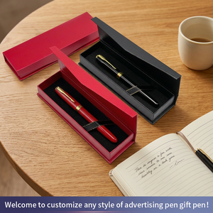 SEAPEN Luxe Papieren Geschenkdoos Pen Set Magneetsluiting Zakelijk Gebruik Cadeau Aanpasbaar Logo Via Lasergravering UV-druk - Product Image 1