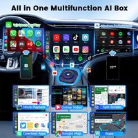 Kit Carlink con Láser para Android 13, Carplay, 8 GB de RAM, 128 GB de ROM, Dispositivo Inalámbrico Android Auto, Smart Aibox para Reproducir TV y Netflix en el Auto
