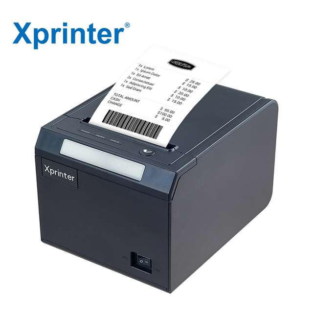 Xprinter Custom 80mm Thermal Printer Support Android With Auto Cutter for Retails Receipt Printer XP-S300L