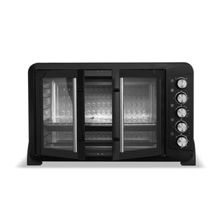 <span class=keywords><strong>Horno</strong></span> tostador con ajuste de temperatura mecánica, <span class=keywords><strong>100</strong></span>-<span class=keywords><strong>100</strong></span>, temporizador de 60 min, para Pizza de convección, puerta francesa, 230 <span class=keywords><strong>litros</strong></span> - Product Image 4