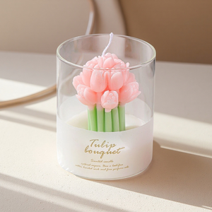 Vela de Arte de cera de soja hecha a mano y personalizada, fragancia Natural artesanal, velas aromáticas fragantes personalizables, novedad - Product Image 3