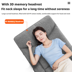 Lit pliable moderne et léger avec cadre en acier et <span class=keywords><strong>matelas</strong></span> <span class=keywords><strong>intégré</strong></span>, facile à transporter, pour le camping en extérieur, la chambre à coucher et l'hôpital - Product Image 3