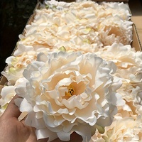 Kepala Bunga Peony Sutra Buatan, Sangat Realistis, Buatan Tangan, untuk Pernikahan & Hari Valentine & Wisuda, DIY Bunga