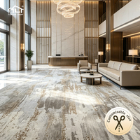 Tapis mural tissé tufté de luxe sur mesure Dsermer, motif abstrait, résistant, antidérapant, rouleaux de prière commerciaux