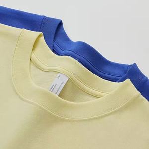 T-shirt unisexe à manches courtes, col rond, coupe classique, en coton 100 %, tricoté décontracté, 200 g, couleur unie, séchage rapide, logo personnalisé - Product Image 5