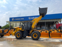 Nouvelle vente chaude en Chine : Chargeuse frontale compacte de 5 tonnes 855H/856H avec godet de 3m³