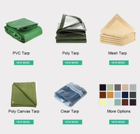 Rouleau de bâche en toile 100 % polyester tricotée, imperméable, de haute qualité, personnalisable, pour extérieur, vente en gros