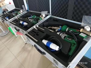 Máy hàn ép đùn nhiệt kép 3600W, máy hàn ép đùn nhựa màng HDPE, máy hàn tự động cầm tay ống PP - Product Image 6