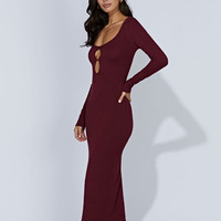 Robe pull midi à manches longues en tricot pour femmes, vêtements pour femmes fabriqués par des fabricants de tricots