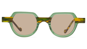 Lunettes de soleil classiques pour femmes, lunettes de soleil de bonne qualité, plaque assortie double couleur, lunettes de soleil nique rétro art acétate peut changer la marque - Product Image 6