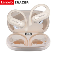 Headphone Nirkabel Lenovo ERAZER XT60Pro dengan Pengait Telinga - Bluetooth 5.4, Latensi Rendah, Peredam Kebisingan Cerdas, Cocok untuk Penggunaan Olahraga