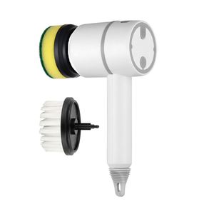 Cordless With 5 Replaceable Heads Handheld <b>Power</b> Spin Scrubber Electric Cleaning <b>Brush</b> - Product Image 1