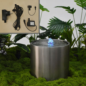 Cascade de méditation de bureau en acier inoxydable pour la décoration de la maison et du bureau - Product Image 1