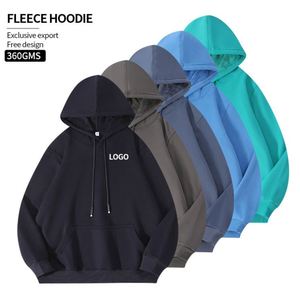 Promotional Low-priced Cotton Thick <b>Wool</b> Inner Pullover for Men Winter Warm Hooded Sports Shirt Streetwear Custom logo Pullover - Product Image 4