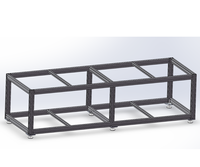 Profilé en aluminium d'extrusion de fente de la table 4040 T de long de 3 mètres faits sur commande pour la chaîne de montage industrielle table de travail et table de tri de cargaison