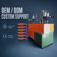 Machine de moulage par injection automatique électrique verticale pour leurres de pêche souples en plastique, équipement de fabrication d'appâts