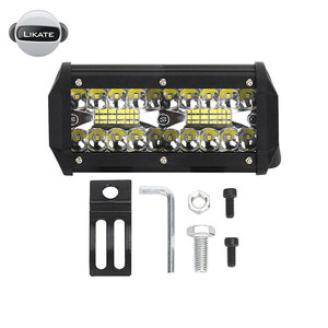 Barra <span class=keywords><strong>de</strong></span> luz <span class=keywords><strong>de</strong></span> trabajo led <span class=keywords><strong>de</strong></span> 120 vatios para automóvil 7 "luz <span class=keywords><strong>de</strong></span> niebla led <span class=keywords><strong>de</strong></span> alto brillo para camión todo terreno - Product Image 4