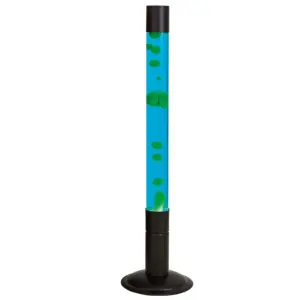 클래식 철 기본 액체 부동 매직 모션 용암 바닥 램프 튜브 유리 다채로운 왁스 무지개 홈 장식 빛