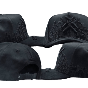 Casquette de baseball unisexe à visière incurvée Dandi G5 Chrome à 5 panneaux avec logo personnalisé - 100% toile de coton, réglable, utilisable en toutes saisons - Product Image 1