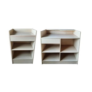 Support de caisse enregistreuse en bois - Product Image 5