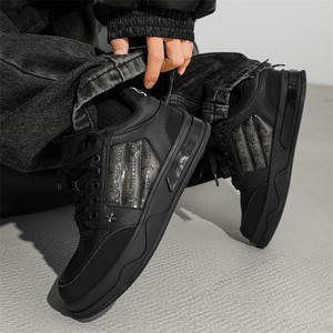 รองเท้ากีฬาลำลองพื้นหนา รุ่นใหม่ปี 2026 แฟชั่นสไตล์คู่รัก รองเท้าสเก็ตบอร์ดพร้อมระบบรองรับแรงกระแทก - Product Image 3