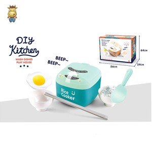 Mini-cuiseur à riz électrique jouet avec lumières et sons, ensemble de jouets de cuisine pour enfants - Product Image 6