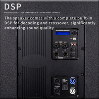 INSIGAI Super Vente Système Sonore Professionnel DSP Enceintes Audio Subwoofer Scène de Concert Extérieure Haut-Parleurs Line Array Passifs Actifs