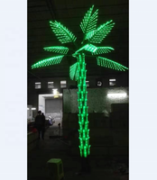 4.5m höhe grün outdoor led beleuchtet palme