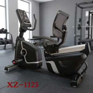 recumbentmagneticexercisebike <b>seated</b> back support stationary trainer indoor cardiofitness machine for home gym physical training - Product Image 2