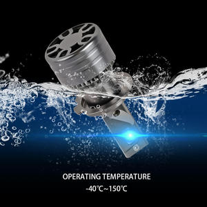 H4 9004 9007 bombilla de faro de coche LED de haz Alto y Bajo 30W IP67 aluminio de aviación impermeable para X5 M3 Ghost - Product Image 4