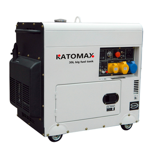 Katomax 6kw <span class=keywords><strong>6kva</strong></span> 7kva générateur magnétique silencieux diesel livraison rapide en usine monophasé double tension - Product Image 1
