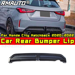 Car Rear Bumper Spoiler Bumper Guard <b>Protector</b> <b>Cover</b> Apron Body Kit For Honda City Hatchback 2020-2022 Car Accessories - Product Image 1