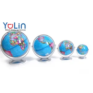 نموذج موقع الأرض الجيغرافي لاستخدام المدارس كرة الأرض لإظهار تعليم الجغرافيا 10.6/14.16سم