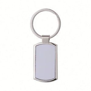Manufacture Sublimation Keyrings Customized Blank Metal Heart Transfer Printing Keyholder DIY Keychains - Product Image 3