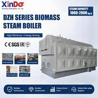 Chaudière à vapeur manuelle à bois et biomasse Henan Xinda, fonctionnement manuel, alimentée au bois et aux combustibles forestiers