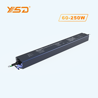 Fabricants YSD Transformateur LED 110V/220V AC-DC tension constante 200W étanche 12V/24V Amp alimentation à découpage linéaire