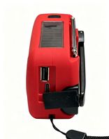 Radio Darurat Mini yang Ditingkatkan AM/FM/NOAA 2000mAh Power Bank Senter Tenaga Surya dan Engkol Tangan