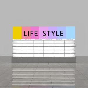 Estante de Exhibición de Cosméticos de Vidrio de Alta Calidad Personalizado para Supermercados, Diseño de Centro Comercial - <span class=keywords><strong>Comprar</strong></span> Estante de Exhibición de Cosméticos - Product Image 4