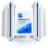 Sistem Operasi Windows 11 Enterprise Edition untuk Organisasi Besar, Jaringan Bisnis, Komputer Tersedia, Dilengkapi Internet